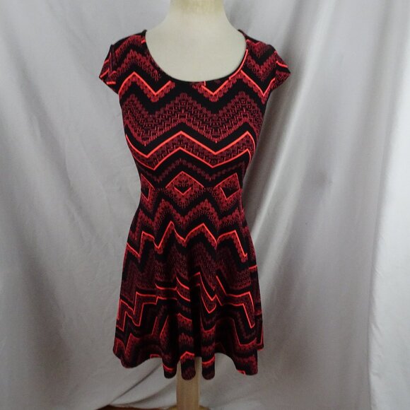 Pinc Dresses & Skirts - Pinc Women Juniors Neon / Black Dress Size L